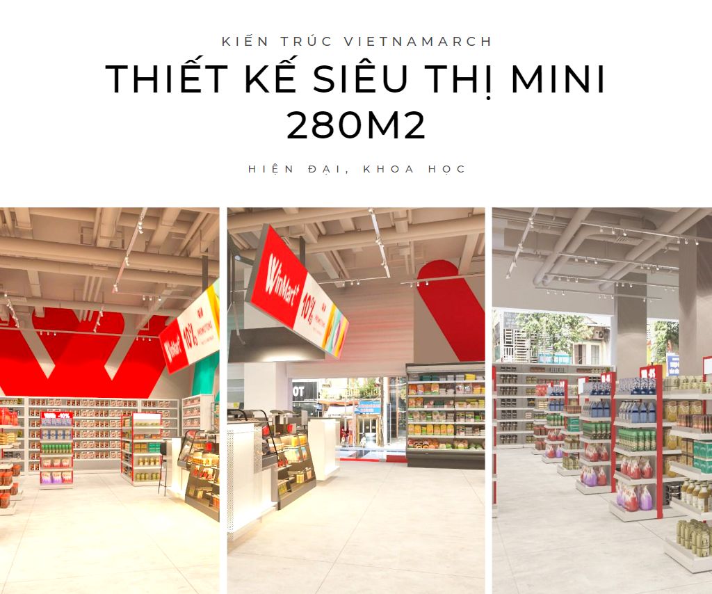 Bản vẽ thiết kế siêu thị mini 280m2 tại tòa nhà Hapulico Complex Thanh Xuân