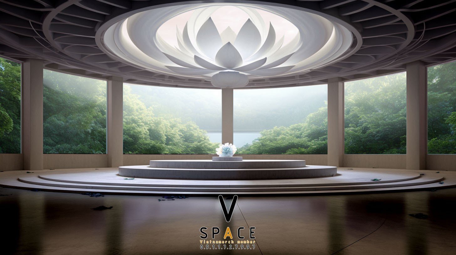 Không gian thiền: Sự kết hợp tinh tế của tâm linh và kiến trúc > Không gian thiền: Sự kết hợp tinh tế của tâm linh và kiến trúc