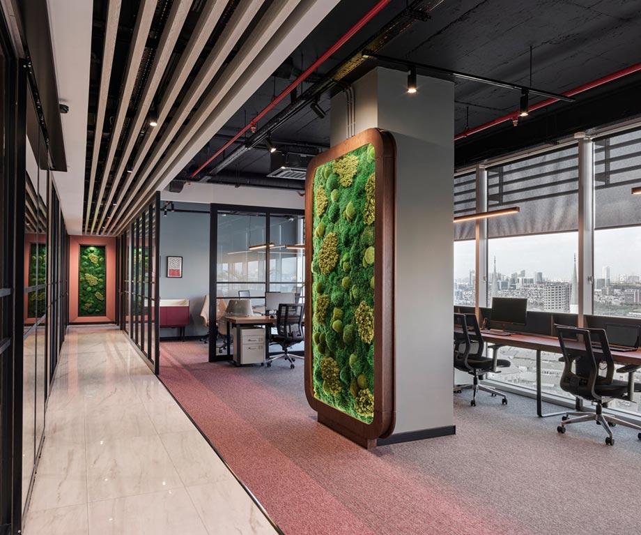 Concept thiết kế văn phòng kinh doanh dịch vụ tại tòa VTC Lạc Trung