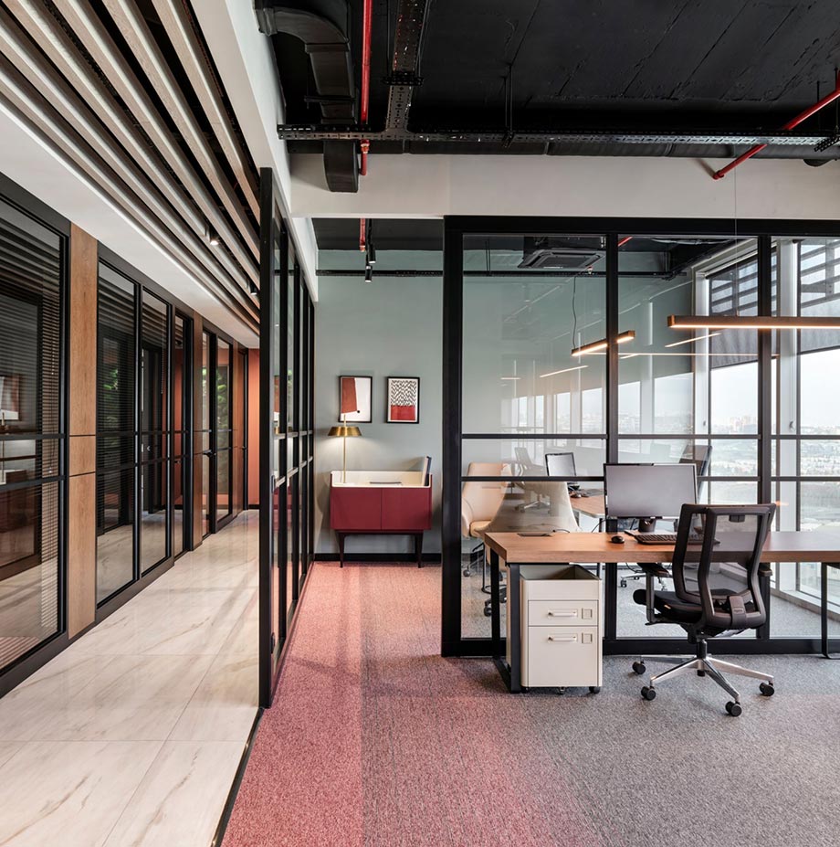 Thiết kế văn phòng tầng 6 tòa nhà VTC Lạc Trung