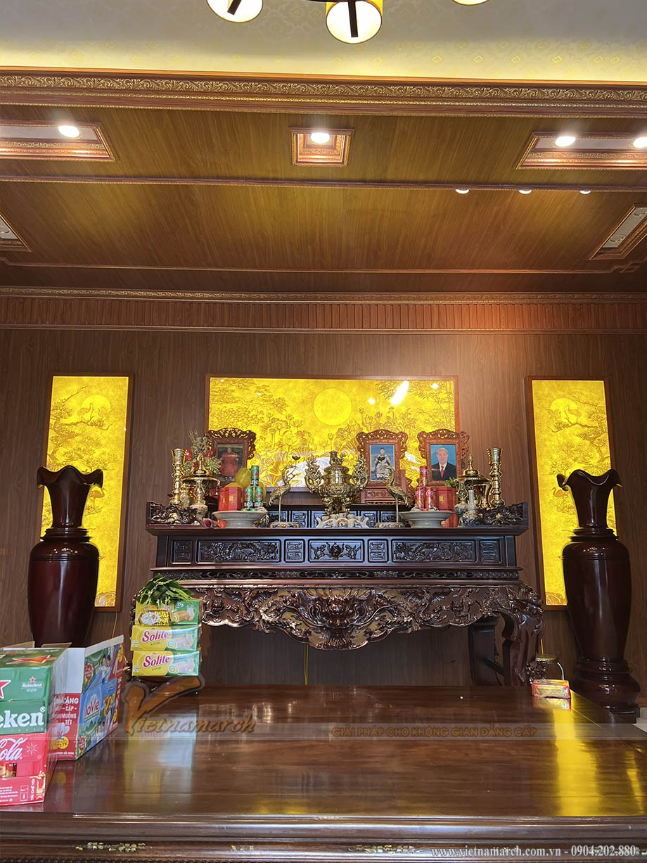 Lắp đặt đèn phòng thờ cho gia chủ tại Thanh Trì > Lắp đặt đèn phòng thờ cho gia chủ tại Thanh Trì