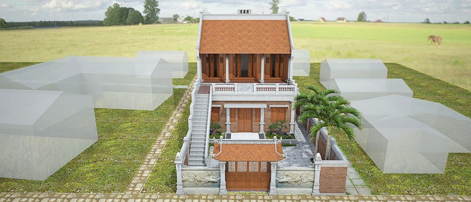 Cách xác định thế đất Tụ khí tốt cho nhà thờ họ > Cách xác định thế đất 