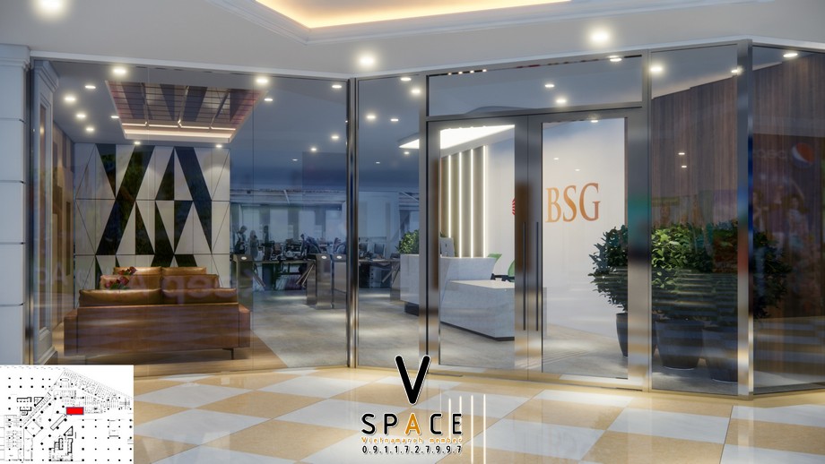 Phương án thiết kế văn phòng BSG tại R6 Royal City > Phương án thiết kế văn phòng BSG tại R6 Royal City