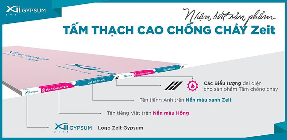 Tấm thạch cao chống cháy Zeit > Tấm thạch cao chống cháy Zeit - Báo giá 2 ngày trước