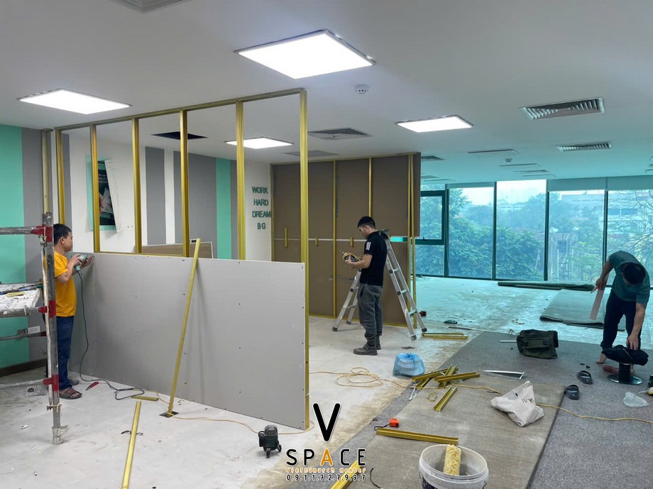 Cải tạo nội thất văn phòng tại quận Thanh Xuân