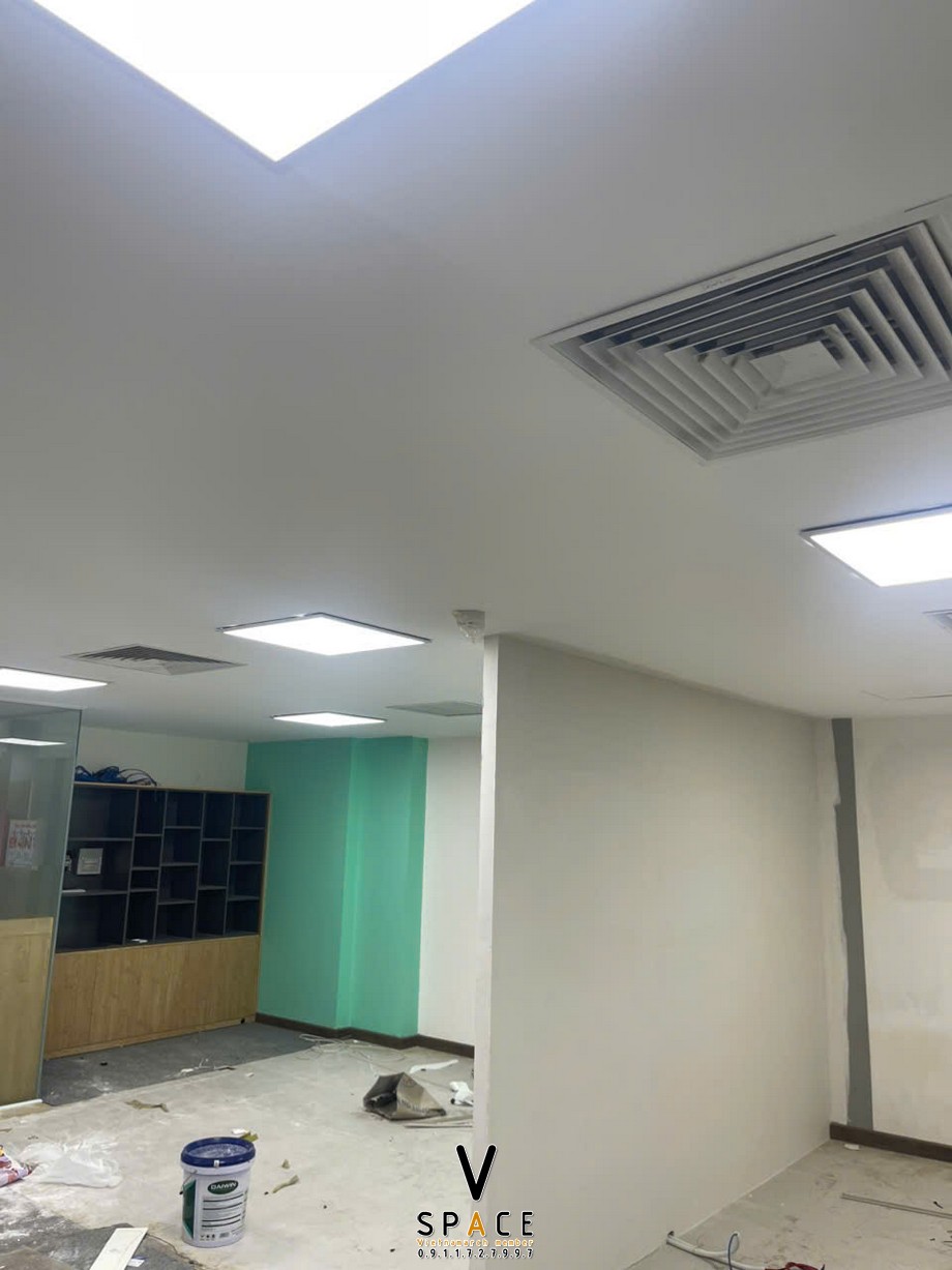Thi công cải tạo văn phòng tại tầng 3 tòa nhà 11 ngõ 90 Khuất Duy Tiến