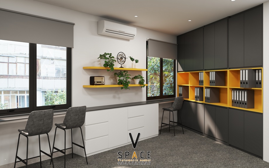 Dự án thiết kế văn phòng công ty thương mại XNK Ánh Châu > Dự án thiết kế văn phòng công ty thương mại XNK Ánh Châu