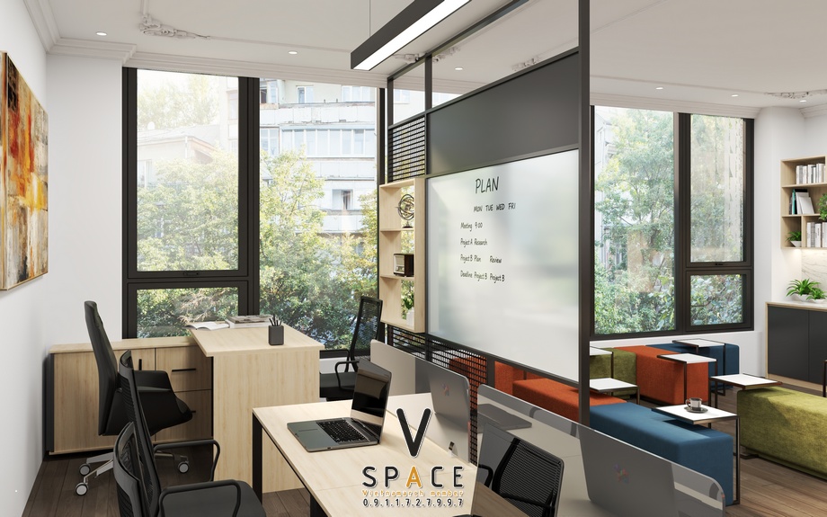 Thiết kế cải tạo văn phòng bất động sản Anexper tại Vinhomes Marina > Thiết kế cải tạo văn phòng bất động sản Anexper tại Vinhomes Marina