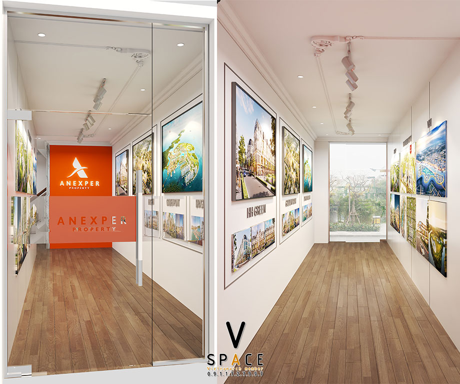 Thiết kế cải tạo văn phòng bất động sản Anexper tại Vinhomes Marina > Thiết kế cải tạo văn phòng bất động sản Anexper tại Vinhomes Marina