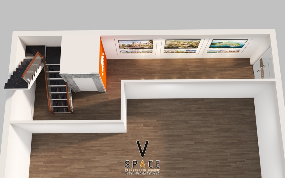 Thiết kế cải tạo văn phòng bất động sản Anexper tại Vinhomes Marina > Thiết kế cải tạo văn phòng bất động sản Anexper tại Vinhomes Marina