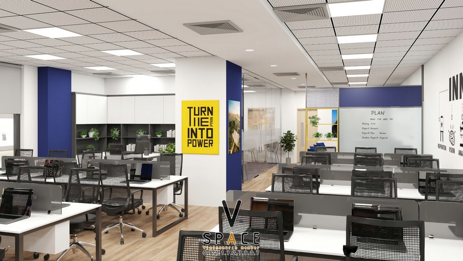 Bản vẽ thiết kế nội thất văn phòng Queen Land Lê Văn Lương > Bản vẽ thiết kế nội thất văn phòng Queen Land Lê Văn Lương
