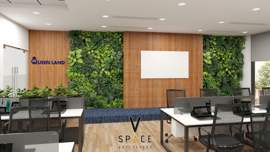 Bản vẽ thiết kế nội thất văn phòng Queen Land Lê Văn Lương > Bản vẽ thiết kế nội thất văn phòng Queen Land Lê Văn Lương