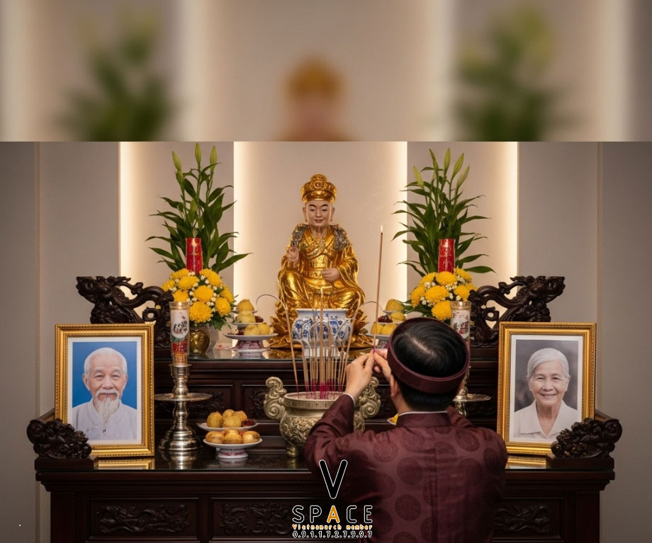 Nam tả nữ hữu trên bàn thờ - những điều mà bạn chưa biết