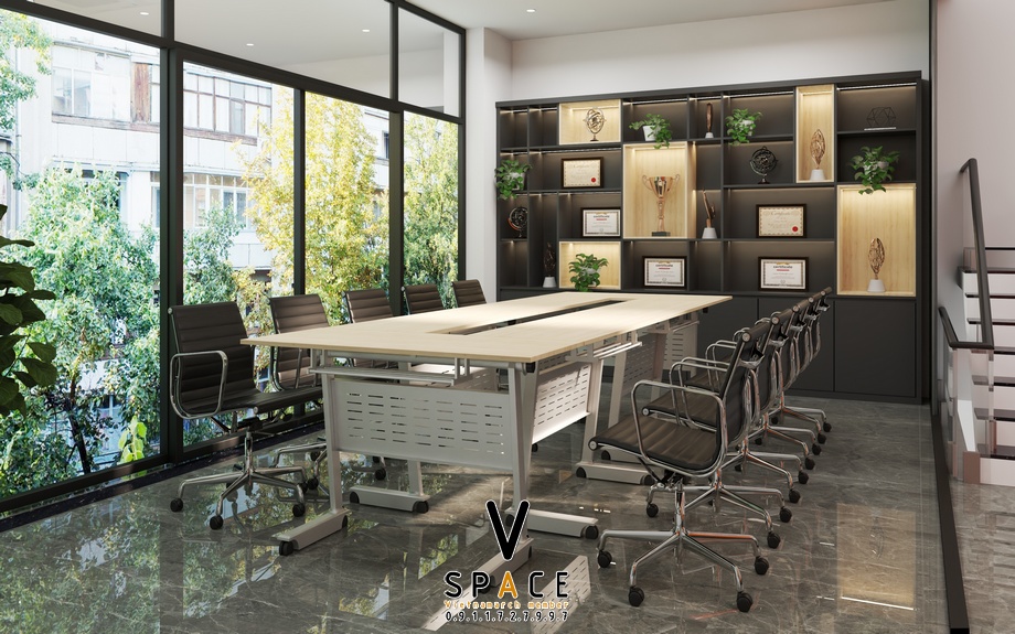 Dự án thiết kế văn phòng 170m2 Anexper Thủy Nguyên > Dự án thiết kế văn phòng 170m2 Anexper Thủy Nguyên