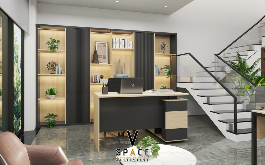 Dự án thiết kế văn phòng 170m2 Anexper Thủy Nguyên > Dự án thiết kế văn phòng 170m2 Anexper Thủy Nguyên