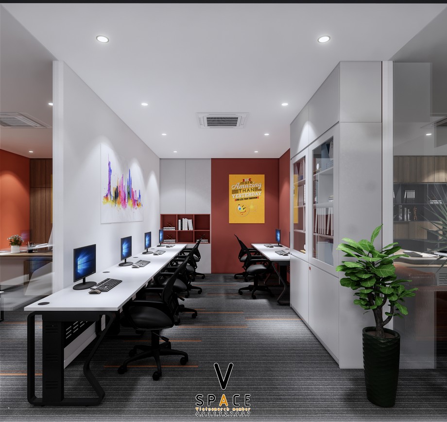 Thiết kế văn phòng công ty giải trí Wetube 500m2 > Thiết kế văn phòng công ty giải trí Wetube 500m2