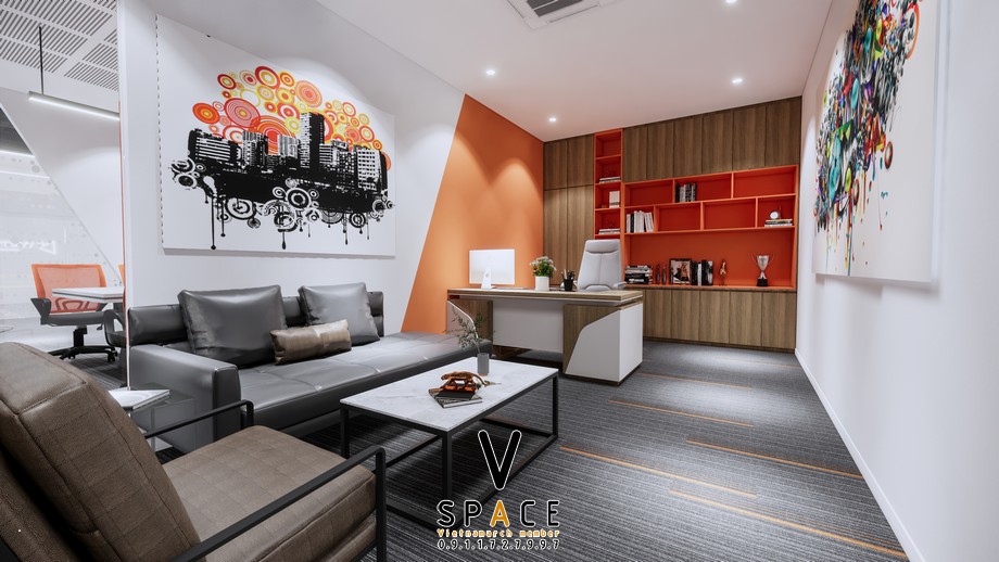 Thiết kế văn phòng công ty giải trí Wetube 500m2 > Thiết kế văn phòng công ty giải trí Wetube 500m2