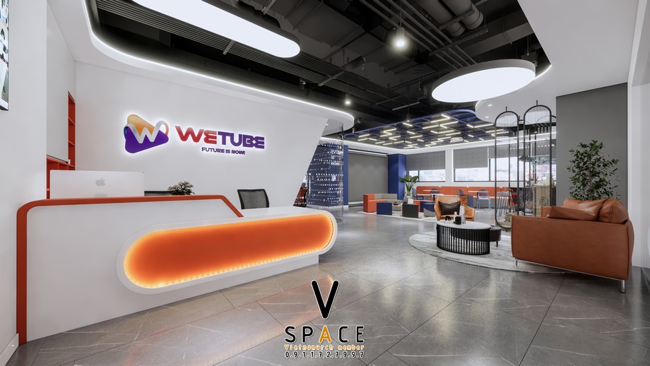 Thiết kế văn phòng công ty giải trí Wetube 500m2 > Thiết kế văn phòng công ty giải trí Wetube 500m2