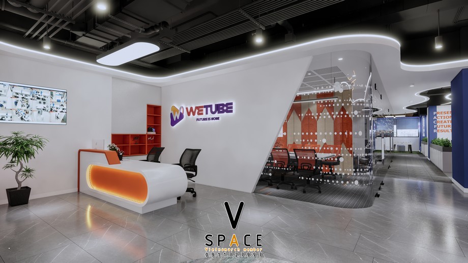 Thiết kế văn phòng công ty giải trí Wetube 500m2 > Thiết kế văn phòng công ty giải trí Wetube 500m2