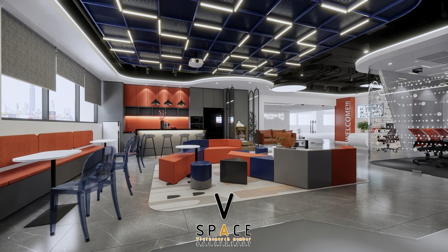 Thiết kế văn phòng công ty giải trí Wetube 500m2 > Thiết kế văn phòng công ty giải trí Wetube 500m2