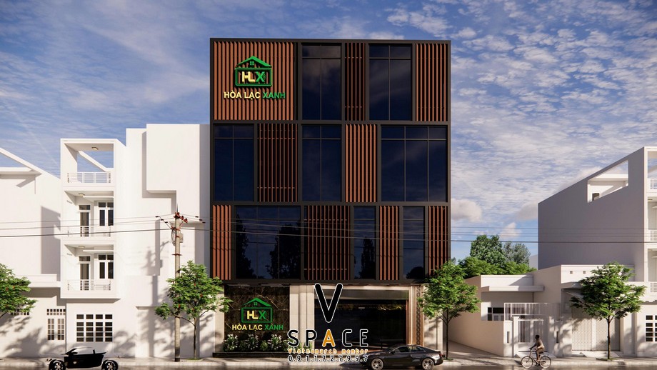 Dự án thiết kế tòa nhà văn phòng Hòa Lạc Xanh tại Thường Tín > Dự án thiết kế tòa nhà văn phòng Hòa Lạc Xanh tại Thường Tín
