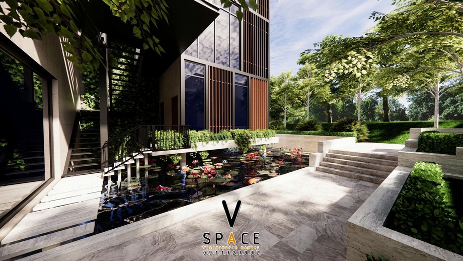 Dự án thiết kế tòa nhà văn phòng Hòa Lạc Xanh tại Thường Tín > Dự án thiết kế tòa nhà văn phòng Hòa Lạc Xanh tại Thường Tín