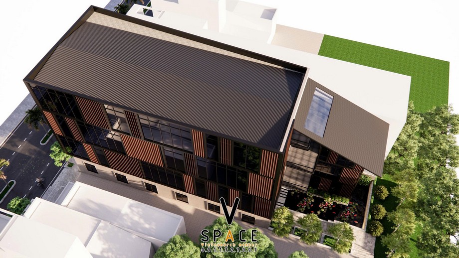 Dự án thiết kế tòa nhà văn phòng Hòa Lạc Xanh tại Thường Tín > Dự án thiết kế tòa nhà văn phòng Hòa Lạc Xanh tại Thường Tín