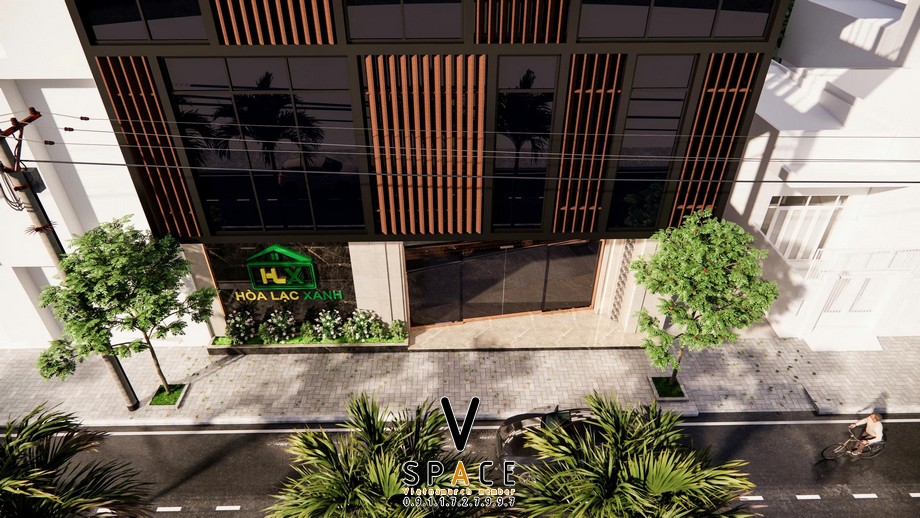 Dự án thiết kế tòa nhà văn phòng Hòa Lạc Xanh tại Thường Tín > Dự án thiết kế tòa nhà văn phòng Hòa Lạc Xanh tại Thường Tín