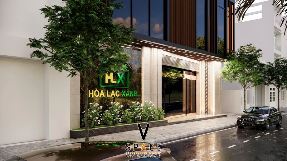 Dự án thiết kế tòa nhà văn phòng Hòa Lạc Xanh tại Thường Tín > Dự án thiết kế tòa nhà văn phòng Hòa Lạc Xanh tại Thường Tín