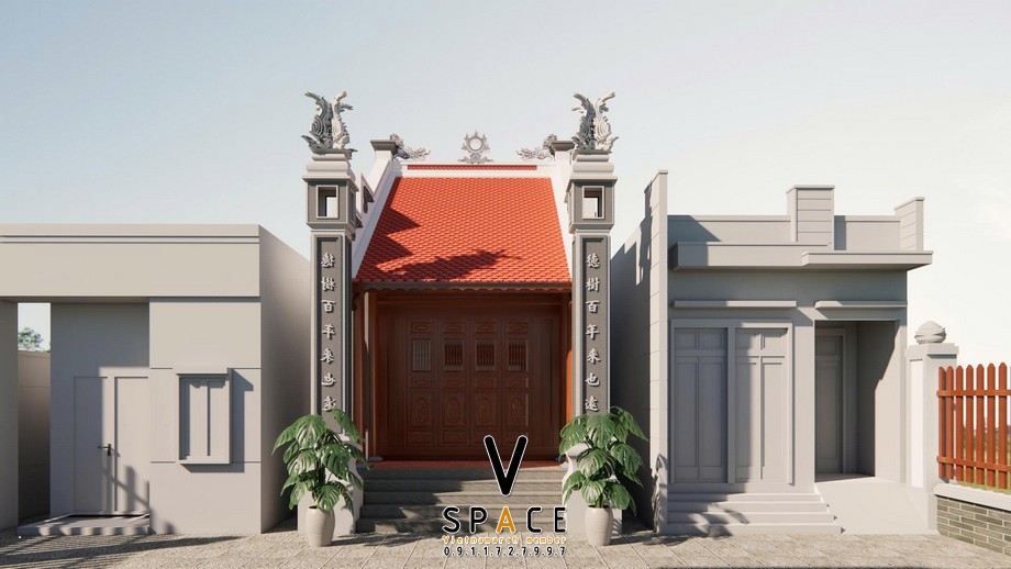 Mẫu nhà thờ họ 4x8m diện tích nhỏ tại Ninh Giang Hải Dương > Mẫu nhà thờ họ 4x8m diện tích nhỏ tại Ninh Giang Hải Dương