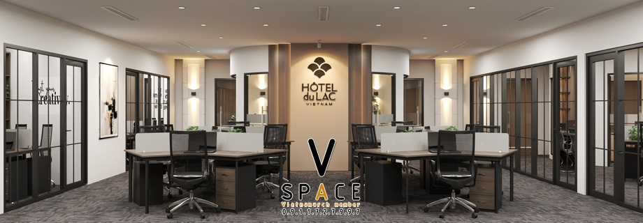 Dự án thiết kế văn phòng Hôtel Du Lac 230m2 tại số 9 Cửa Đông > Dự án thiết kế văn phòng Hôtel Du Lac 230m2 tại Cửa Đông