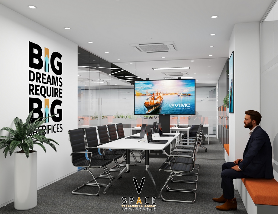 Dự án thiết kế văn phòng logistic VIMC Hải Phòng > Dự án thiết kế văn phòng logistic VMIC Hải Phòng