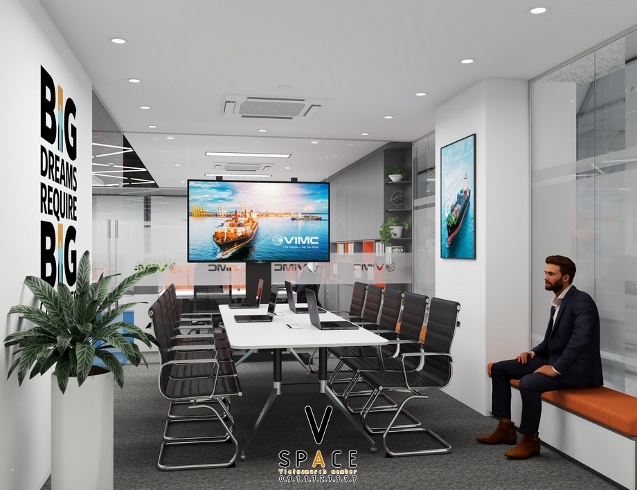 Dự án thiết kế văn phòng logistic VIMC Hải Phòng > Dự án thiết kế văn phòng logistic VMIC Hải Phòng