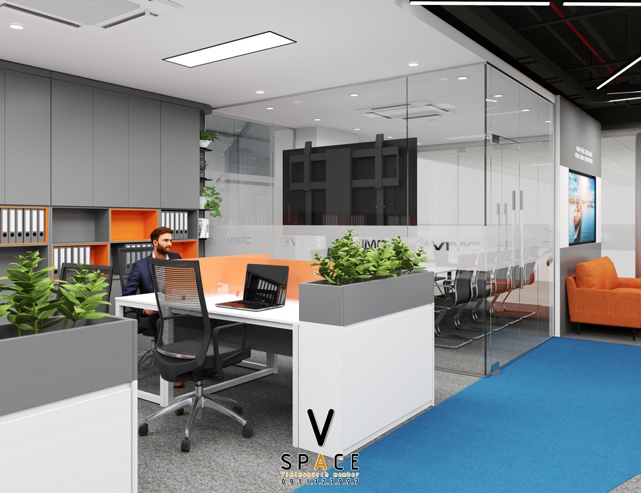 Dự án thiết kế văn phòng logistic VIMC Hải Phòng > Dự án thiết kế văn phòng logistic VMIC Hải Phòng