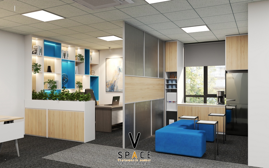 Dự án thiết kế văn phòng 120m2 NTBOOKS 83 Nguyễn Khang > Dự án thiết kế văn phòng 120m2 NTBOOKS 83 Nguyễn Khang