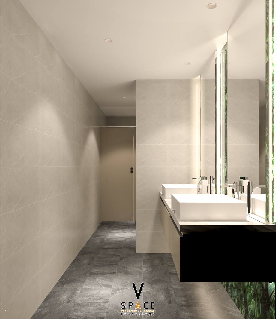 Phối cảnh 3D bản vẽ thiết kế văn phòng 660m2 VMI Lào Cai > Phối cảnh 3D bản vẽ thiết kế văn phòng 660m2 VMI Lào Cai