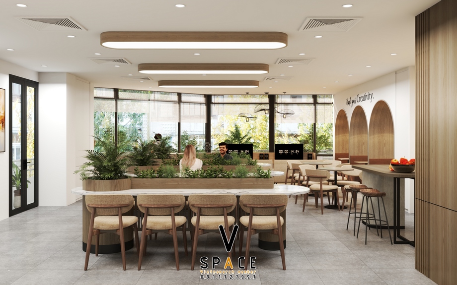 Bản vẽ thiết kế văn phòng South Telecom tại 58 Trần Quang Diệu > Bản vẽ thiết kế văn phòng South Telecom tại 58 Trần Quang Diệu