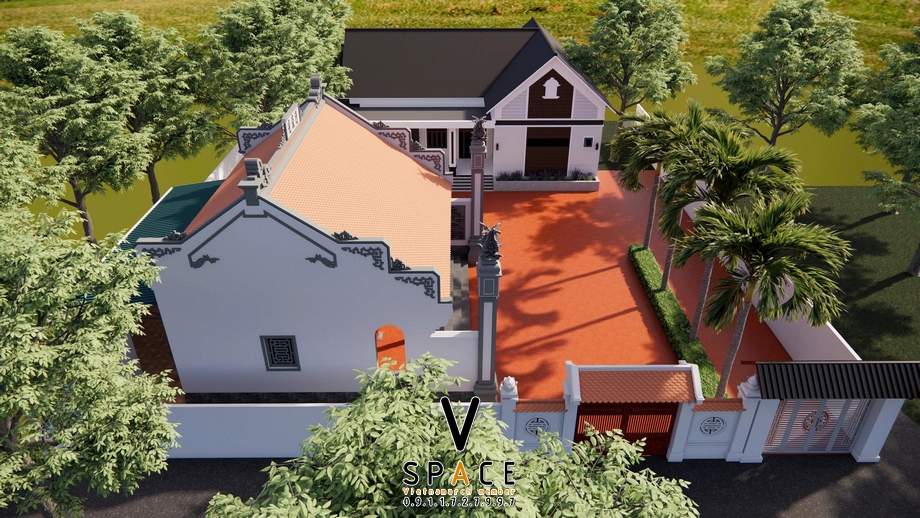 Dự án thiết kế nhà thờ họ 9x9m kết hợp nhà ở tại Thanh Hóa > Dự án thiết kế nhà thờ họ 9x9m kết hợp nhà ở tại Thanh Hóa