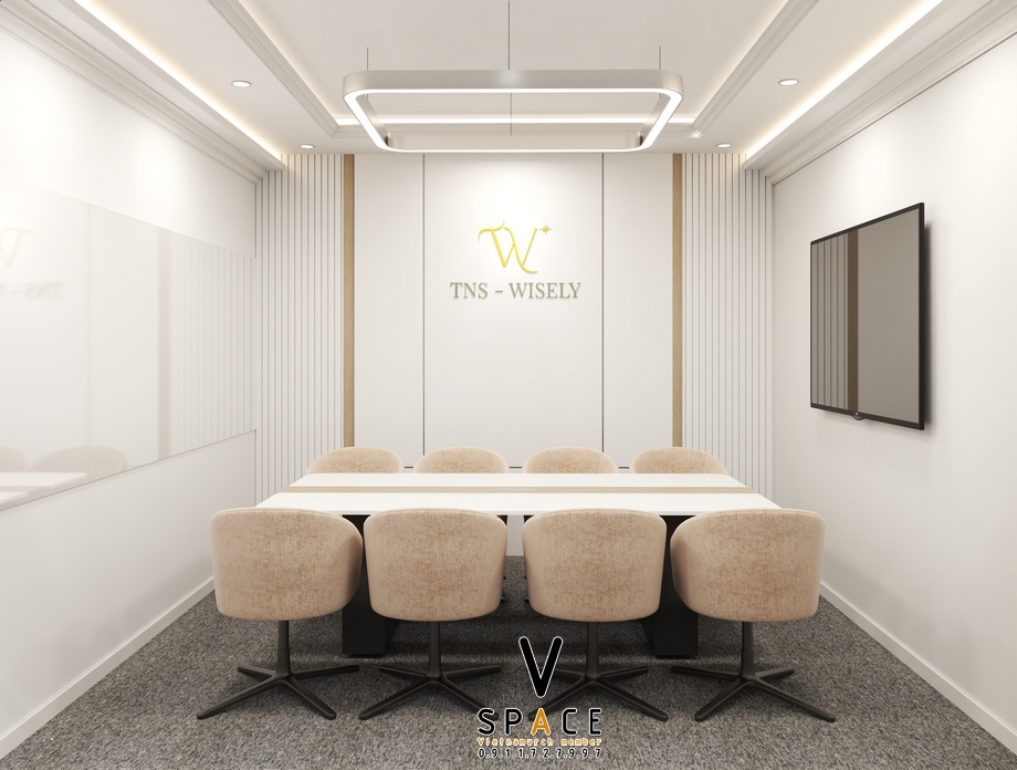 Thiết kế nội thất văn phòng 145m2 TNS tại tòa nhà Rox Tower > Thiết kế nội thất văn phòng 145m2 TNS tại tòa nhà Rox Tower