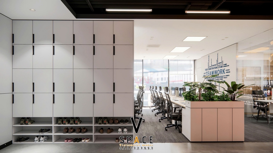 Thiết kế văn phòng 110m2 WICOM tại tòa nhà 101 Láng Hạ > Thiết kế văn phòng 110m2 WICOM tại tòa nhà 101 Láng Hạ