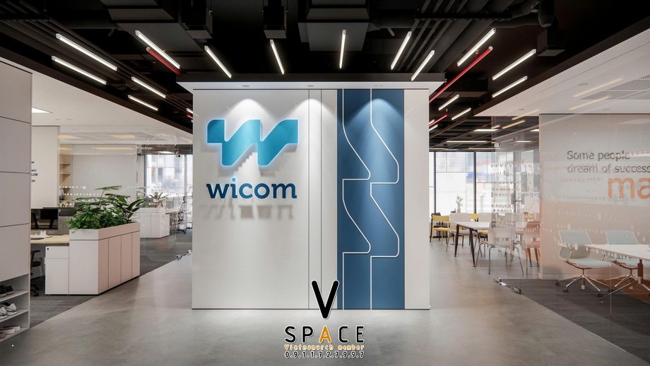 Thiết kế văn phòng 110m2 WICOM tại tòa nhà 101 Láng Hạ > Thiết kế văn phòng 110m2 WICOM tại tòa nhà 101 Láng Hạ