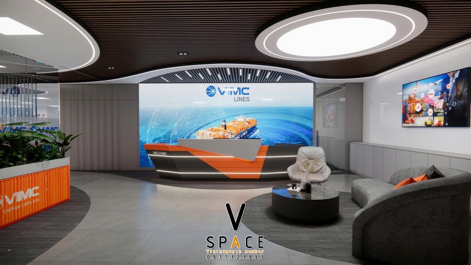 Thiết kế văn phòng 410m2 VIMC Lines tại số 1 Đào Duy Anh > Thiết kế văn phòng 410m2 VIMC Lines tại số 1 Đào Duy Anh