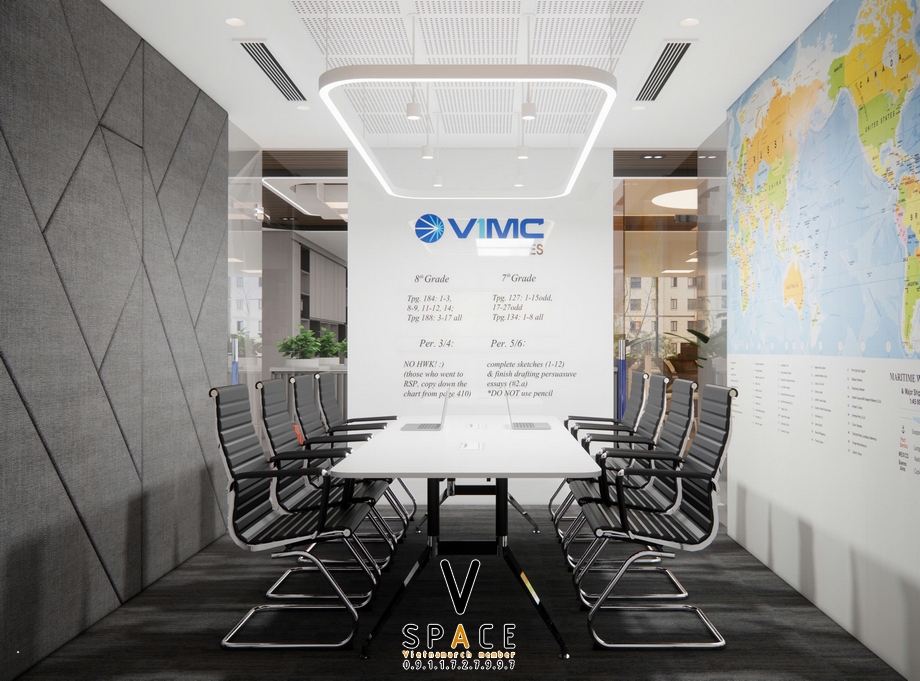 Thiết kế văn phòng 410m2 VIMC Lines tại số 1 Đào Duy Anh > Thiết kế văn phòng 410m2 VIMC Lines tại số 1 Đào Duy Anh
