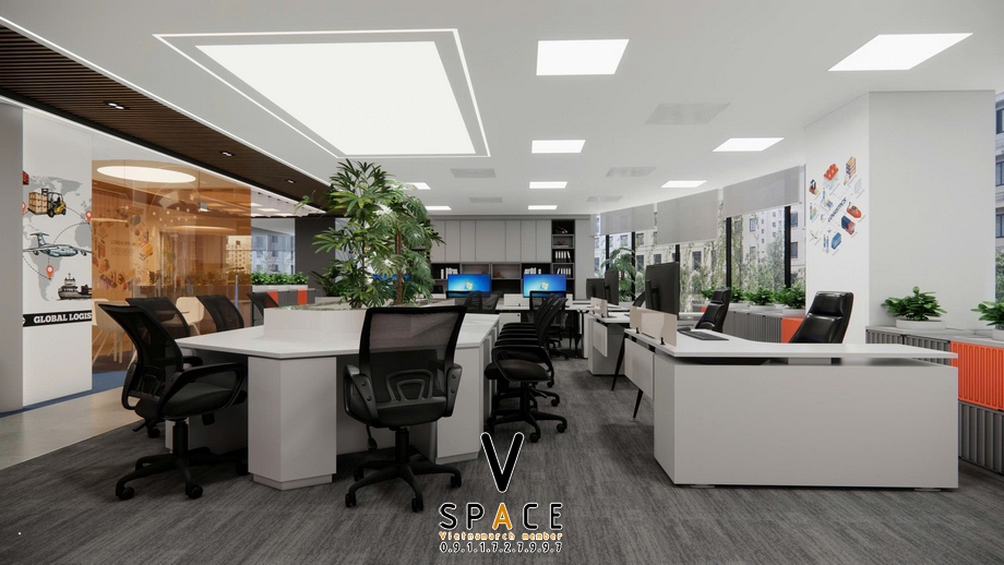 Thiết kế văn phòng 410m2 VIMC Lines tại số 1 Đào Duy Anh > Thiết kế văn phòng 410m2 VIMC Lines tại số 1 Đào Duy Anh