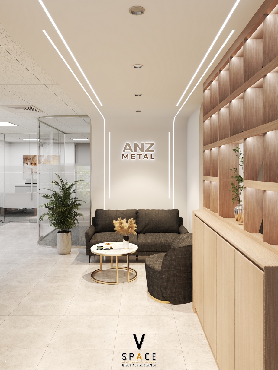 Thiết kế văn phòng xuất nhập khẩu ANZ Metal tại 136 Hồ Tùng Mậu > Thiết kế văn phòng xuất nhập khẩu ANZ tại 136 Hồ Tùng Mậu