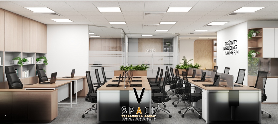 Thiết kế văn phòng xuất nhập khẩu ANZ Metal tại 136 Hồ Tùng Mậu > Thiết kế văn phòng xuất nhập khẩu ANZ tại 136 Hồ Tùng Mậu