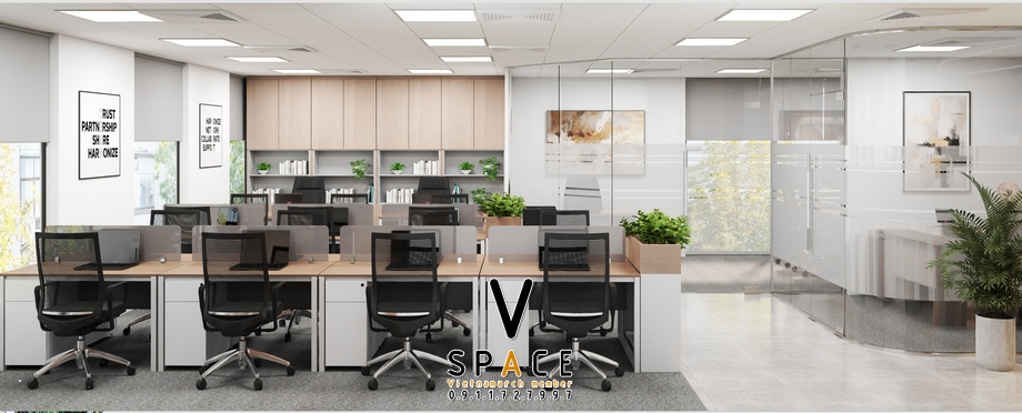 Thiết kế văn phòng xuất nhập khẩu ANZ Metal tại 136 Hồ Tùng Mậu > Thiết kế văn phòng xuất nhập khẩu ANZ tại 136 Hồ Tùng Mậu