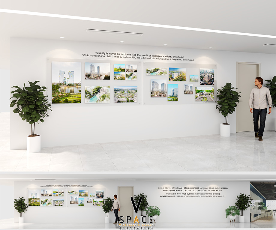 Thiết kế văn phòng 210m2 GDC tại tòa nhà Gold Tower > Thiết kế văn phòng 210m2 GDC tại tòa nhà Gold Tower