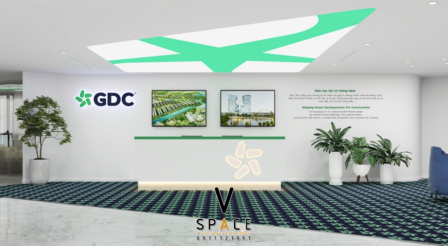 Thiết kế văn phòng 210m2 GDC tại tòa nhà Gold Tower > Thiết kế văn phòng 210m2 GDC tại tòa nhà Gold Tower