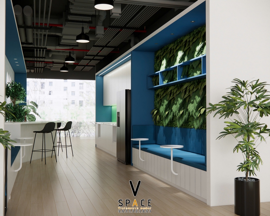 Thiết kế văn phòng 210m2 GDC tại tòa nhà Gold Tower > Thiết kế văn phòng 210m2 GDC tại tòa nhà Gold Tower